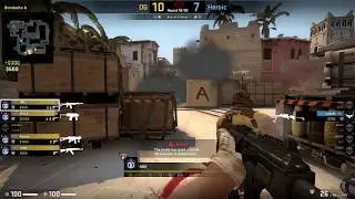 CS:GO POV Demo OG NBK (27/14) vs Heroic (de_mirage)