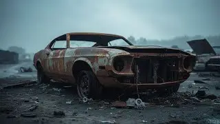 ASMR Car Restoration! Full Restoration 1970 Ford Mustang Burnt Looking New