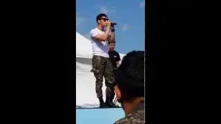 Kim Jaejoong sing Seoshi at the army
