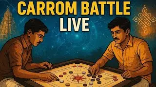 K.D. Carrom game India top short film king 👑 🇮🇳 best of carrom board short Akash video is live