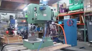 Bracker AG Radial RN201 Riveting Rivet Machine 480V 3 Phase