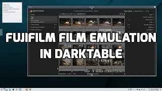 Fujifilm film emulation in Darktable