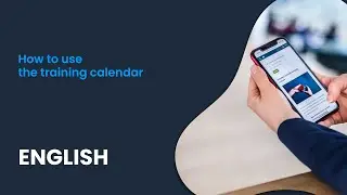 How to use the training calendar