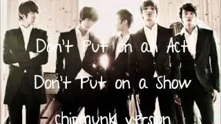 [ACE][HD] Don't Put on an Act / Don't Put on a Show - X-5 / Xenos 5 (chipmunk version)