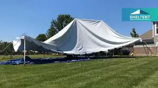Elegant Classic Pole Tent Complements The Surroundings
