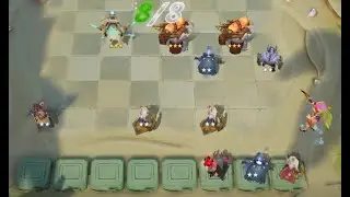 Auto Chess Fun build with 3 star Dominator