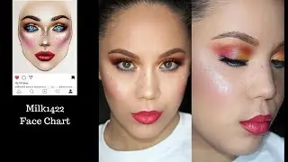 Milk1422 Face Chart Re-Creation