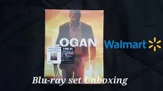 Logan (Wal-Mart exclusive) Blu-ray Combo pack UNBOXING