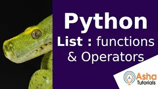 Python List functions and operators