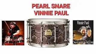 PEARL SNARE - 🔥VINNIE PAUL🔥 Signature