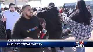 Music festival safety
