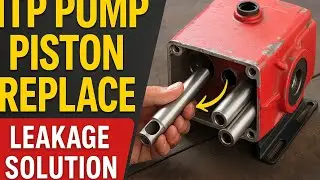 HTP Spray Pump Piston Leakage Repair | Step by Step Piston Replace in Hindi