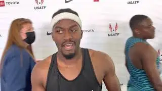Is Brandon Carnes the best unsponsored athlete in the 100m semi-final?