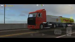 Scania 113 frontal no tanque de combust&iacute;vel Shell com destino a Manaus