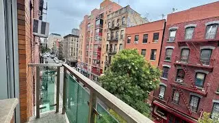 One bedroom apartment with two private outdoor spaces at 21 Ludlow st in NYC