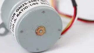 12V 4 Phase Stepper Gear Motor 7.5&deg; 0.5kg.cm with Spur Gearbox #cncmachine #industry  #factory