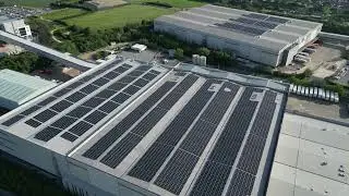 DJI Mini 3 Pro flight over Next Distribution Center in South Elmsall