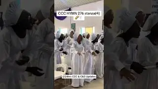 MY CHURCH HYMN || CCC HYMN 276 Stanza (4) 🌈🕊️.... #24hrsupdates #duet #celestialchurchofchrist
