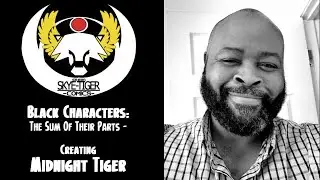 Black Characters: The Sum Of Their Parts - Creating Midnight Tiger from Studio Skye-Tiger Comics