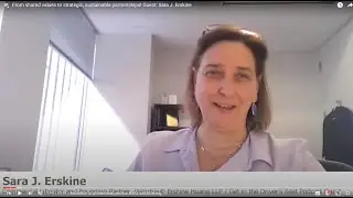 From shared values to strategic, sustainable partnerships! Guest: Sara J. Erskine