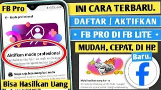 HOW TO ACTIVATE FACEBOOK PRO ON FACEBOOK LITE | LATEST