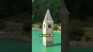 Lake Resia Italy | Sunken Church and Ghost Waters || #italy #resialake #hauntedplaces