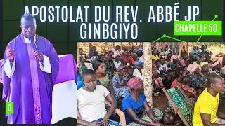 Apostolat du Rev. Abb&eacute; Jean Pierre dans la chapelle 50 de la paroisse mater admirabilis de Dungu C