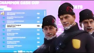 How We Placed 4th In The Trio Cash Cup (Fortnite Tournament)
