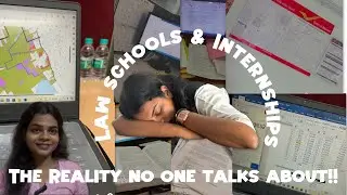 Law schools & Internships | *The reality no one talks about*🤫 | Complete Internship Guide ✅📑