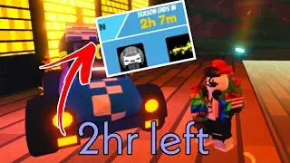 Getting the Banana car at the final hour!! Roblox Jailbreak | Mnsjaa