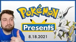 SHOW US ARCEUS!!! / Pokemon Presents August 2021 LIVE Reaction