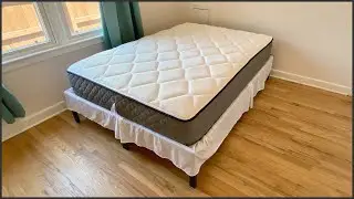 AmazonBasics Hybrid Mattress Unboxing & Set Up