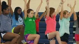Yoga with Cheryl Crawford and Students from Renfroe Middle School