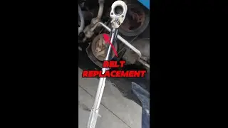 2012 Ford Focus SE | Replacing The Serpentine and A/C Stretch Belt