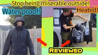 Surgoal Heated Jacket Review &mdash; Ultimate Winter Heated Coat! Real Test + Unboxing
