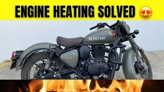Royal Enfield Engine Heating Solution 😍