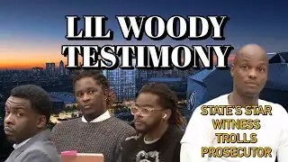 Lil Woody funny moments in Young Thug Trial