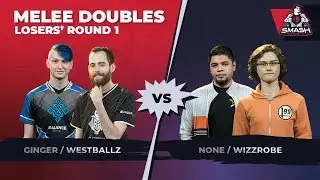 Ginger/Westballz vs n0ne/Wizzrobe - Melee Doubles: Losers' Round 1 - Smash Summit 6