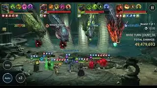 Raid Shadow Legends 2025 Brutal Hydra Rotation 5 100+ mil comp
