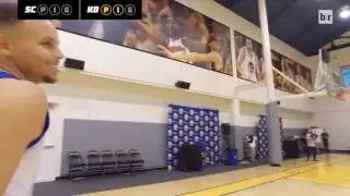 NBA   Steph and KD play HORSE   MUST WATCH