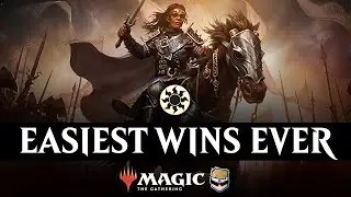 ☀️ BEST WIN RATE COMMANDER | Adeline Mono White Aggro | Historic Brawl