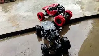 New Red Remote Control Car 4x4 Testing|| Rc Rock Crawler 4x4 Smoking 