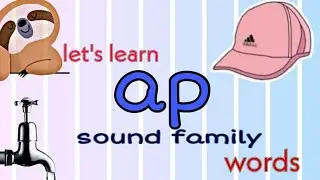 'ap' sound words | AP Sound Family | Learn Sound Words