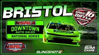Its Bristol Baby! | NASCAR iRacing LIVE | NSRLA Downtown Auto Sales Series &mdash; Race 8