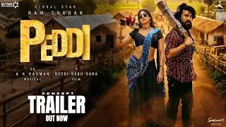 PEDDI | Trailer (Hindi) Concept | Ram Charan | Janhvi | Buchi Babu | AR Rahman | Mohit