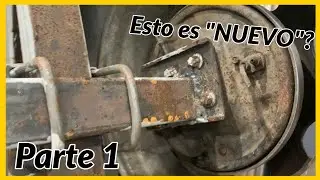 Restauración de Trailer Remolque para Caballos Parte 1 -  Guardabarros Ejes y Balancín / TRAILERSUY