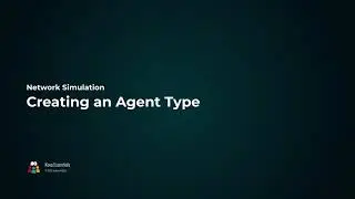 Kova PedSim Network: Creating an Agent Type