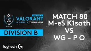 Match 80 - Kajuwaththa 1sath vs PURPLE OVERKILL - Logitech G Play To Win Valorant Series Season 3
