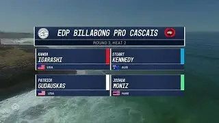 EDP Billabong Pro Cascais Round Three, Heat 2
