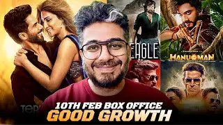 Teri Baaton Mein Aisa Uljha Jiya Day 2 collection, Fighter Day 18, Hanuman day 30, Lal Salaam, Eagle